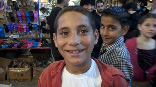 Child at souq