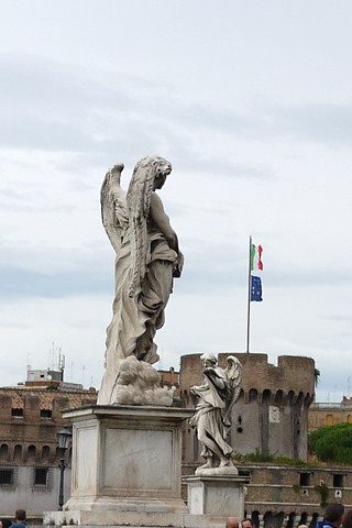  Ponte Sant'Angelo 聖天使橋 拿著鞭子的天使 Angel with the Whips