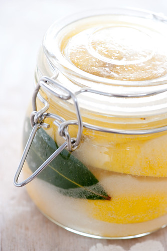 jar of preserved lemon