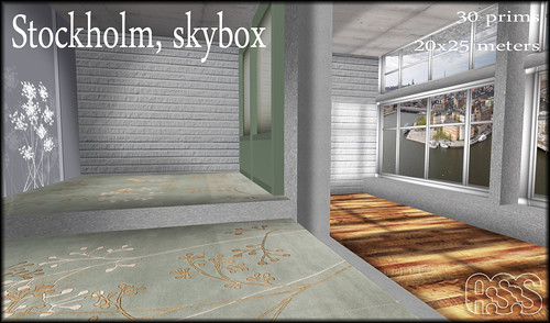 A:S:S - Stockholm skybox, $L10 intro-price!