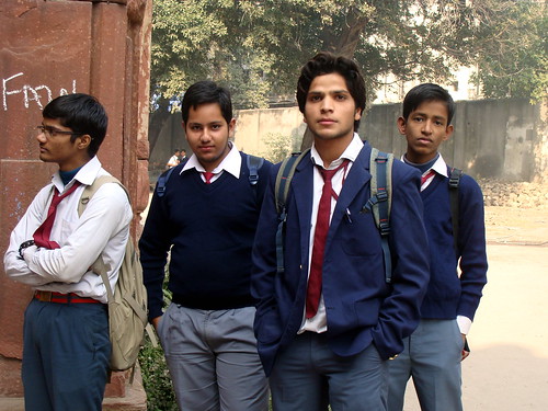 Students at the Old Delhi School , originally uploaded by Jahane Rumi ...