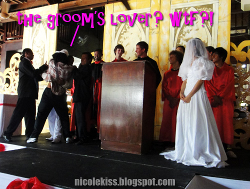 groom's drunken lover