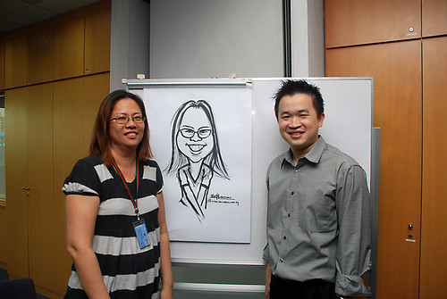 Caricature Workshop for AIA Tampines - Day 3 - 16