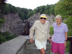 Ma and Da at Taughannock 