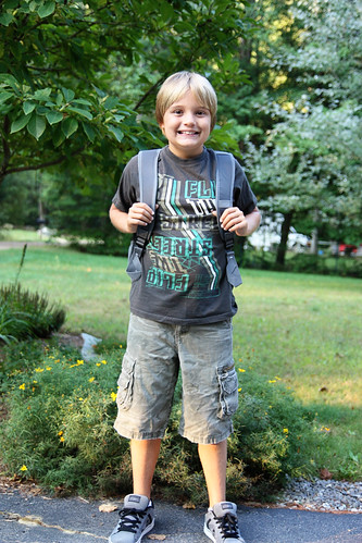 First day of 5th grade.