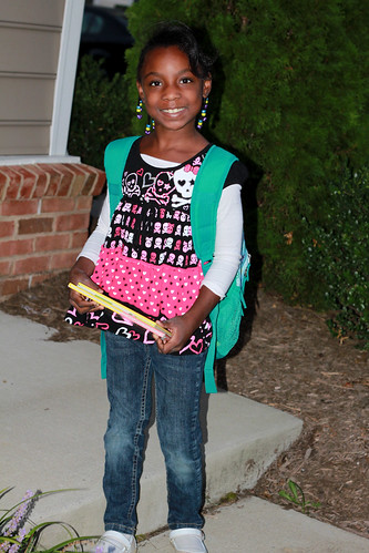 9.7 (first day of 3rd grade)
