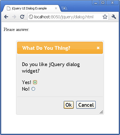 Jquery Dialog Close Function Example