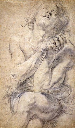 Seated Nude Youth, Peter Paul Rubens