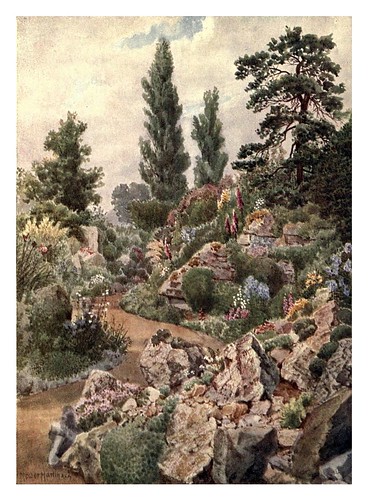 002-El jardin de rocas-Kew gardens 1908- Martin T. Mower