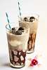Oreo Milkshakes & Homemade Chocolate Syrup