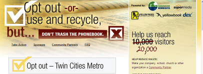 Don't Trash The Phonebook