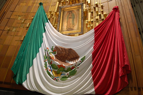  Virgen de Guadalupe & Mexican Flag 
