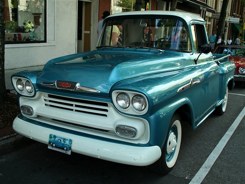 1958 Chevrolet Apache 31 pickup truck front angle originally uploaded by 