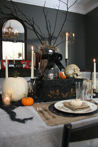 Samhain tablescape