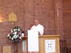 Fr Bottoms reading the 1st reading at A.C.S.Festival Mass