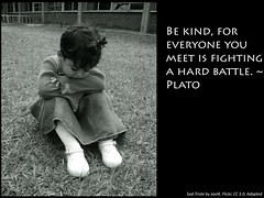 Plato Kind quote Flickr