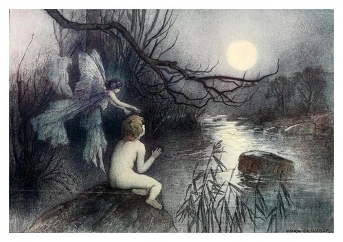 004-The water-babies a fairy tale for land-baby 1909-ilustrado por  Warwick Goble