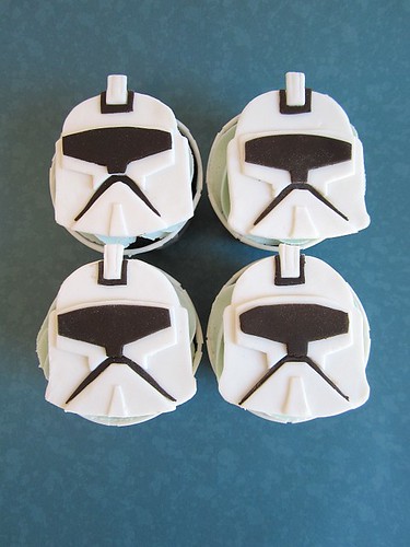 Clone Wars Birthday Cupcakes