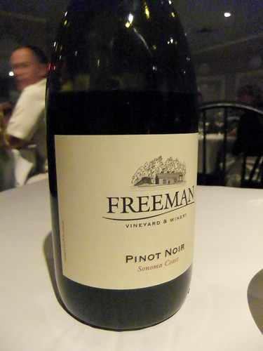 Freeman Pinot Noir, Atria