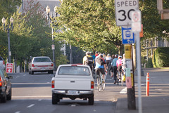 Bike traffic in The Vancouver Gap-5