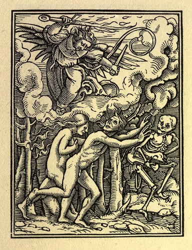 010-La expulsion del paraiso-The Dance of death…1833-Hans Holbein