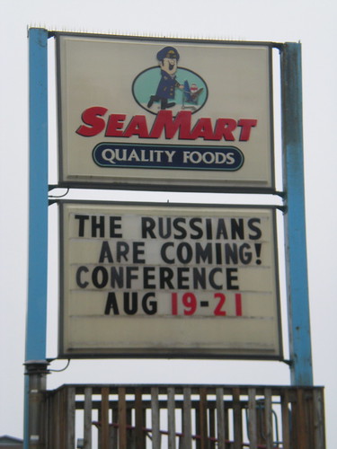 Sitka AK grocery store sign