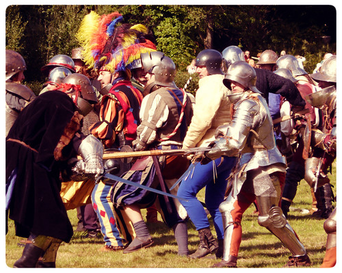 Herstmonceux Medieval Festival ~ battle