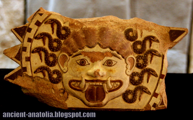 Hittite Deity on Ceramic Tile at Ankara Archaeology Museum