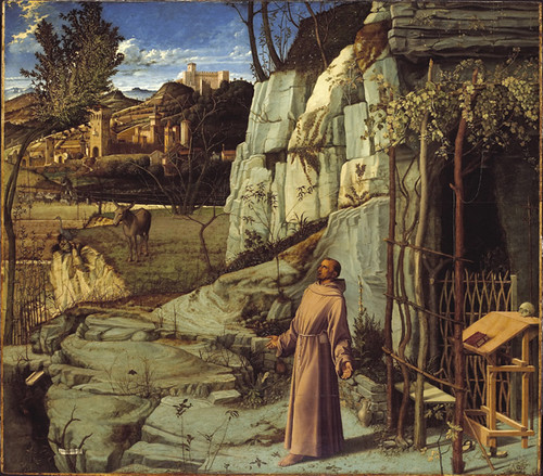 St. Francis in the Desert, Giovanni Bellini, 1480