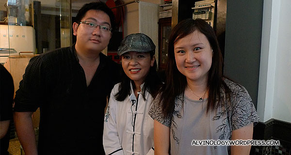 Me and Vivien with celebrity chef, Margaret Xu