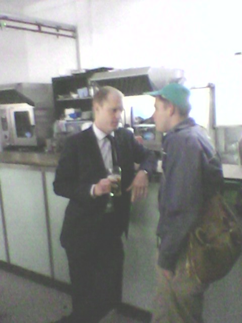 will and business man friend