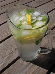 Cucumber Lemon Mint Water
