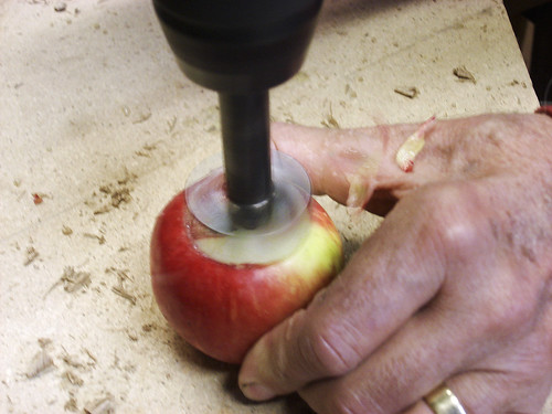 Apfelliechtli-Herstellung