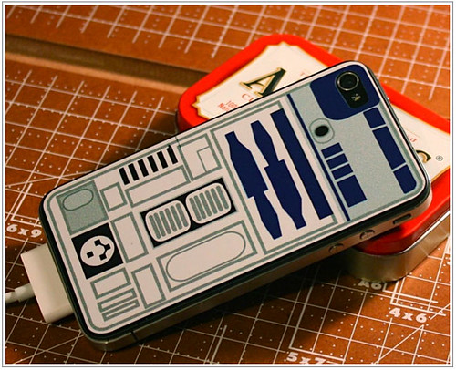 iPhone 4 Star Wars R2-D2 Sticker