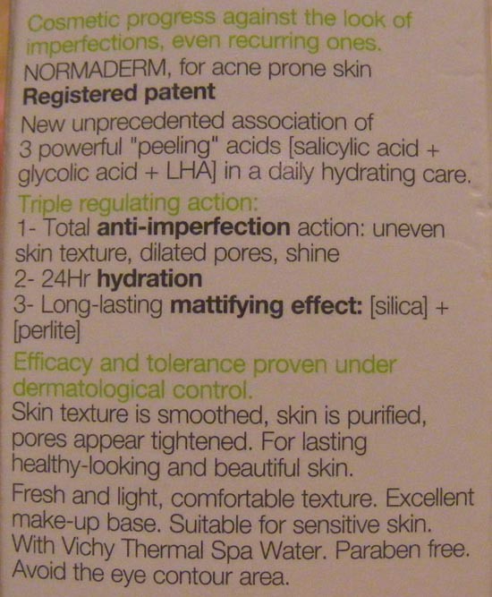  Vichy Normaderm TriActiv Hydrating Care