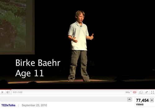 Birke Baehr at TEDxNextGenerationAsheville