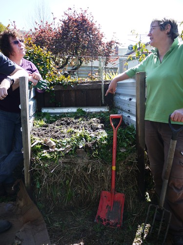 Anne Asking Juliet a Question; Compost Listening In