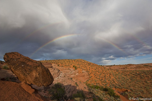 Double Rainbow and Balanced Rock
