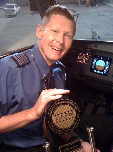 Captain Joel brings it back to JFK
