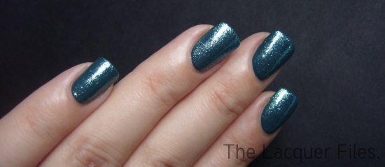 CND Urban Oasis  Teal Sparkle Night Factory The Look for Fall/Winter 2010