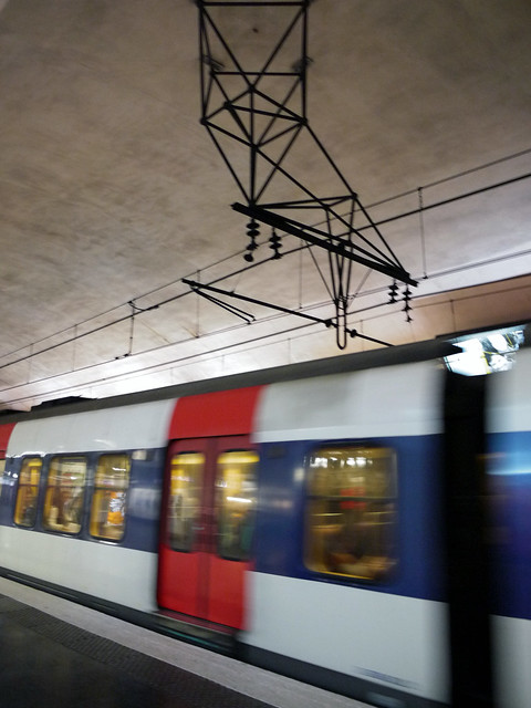 Paris France metro