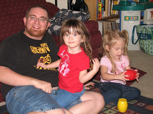 daddy and the girls