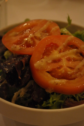 complimentary salad