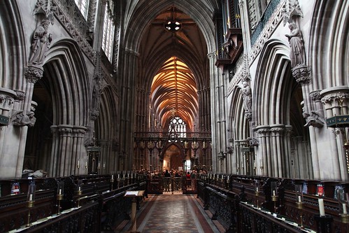 Lichfield Cathedral Inside. Lichfield Cathedral Interior
