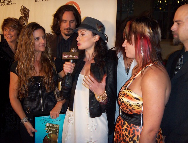 Sheri Puorto, Samantha Gutstadt, Christy Johnson, LA Music Awards 2010
