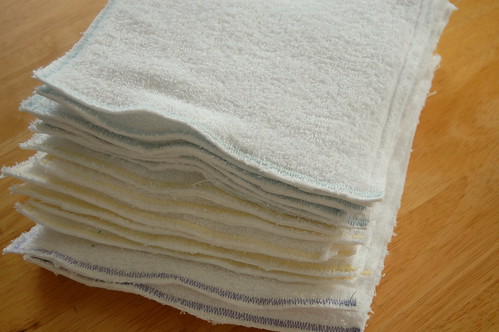 cloth baby wipes