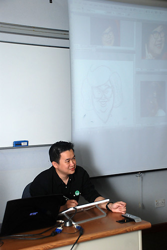 Caricature Workshop for AIA Alexandra - Day 1 - 12