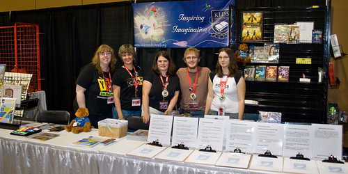 KNTR Booth at Phoenix Comicon