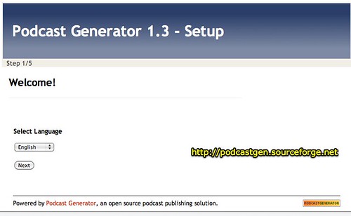 Podcast Generator 1.3 - Setup