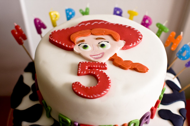 Toy Story Jessie Cake for 5th birthday